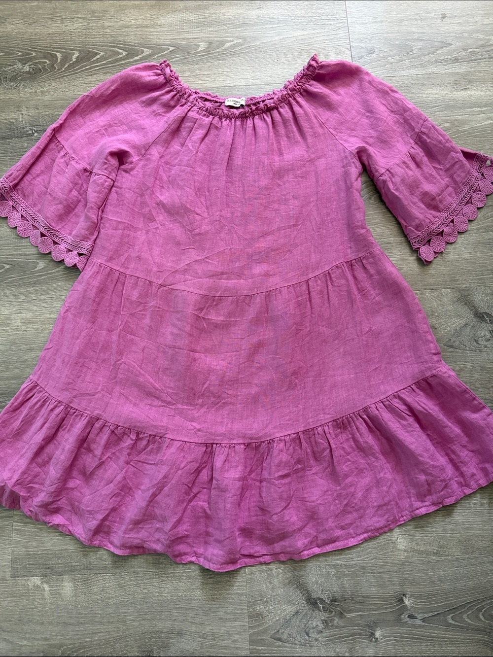 Terzo Millennio 100% linen dress